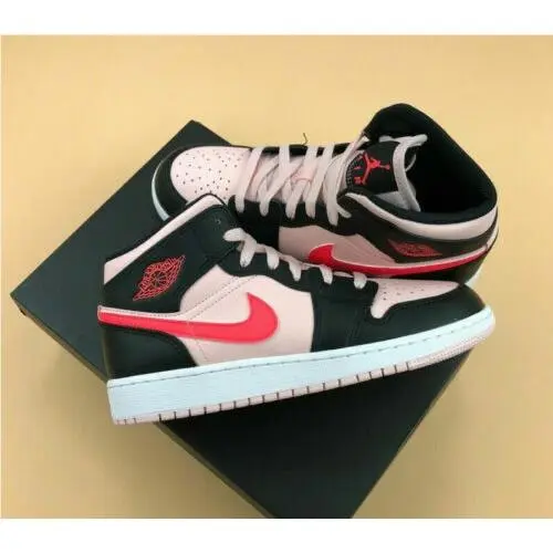Nike shoes - Air Jordan 1 Mid - Air Mid - 554725-604 - Black (UPC: 0195866328877) 5
