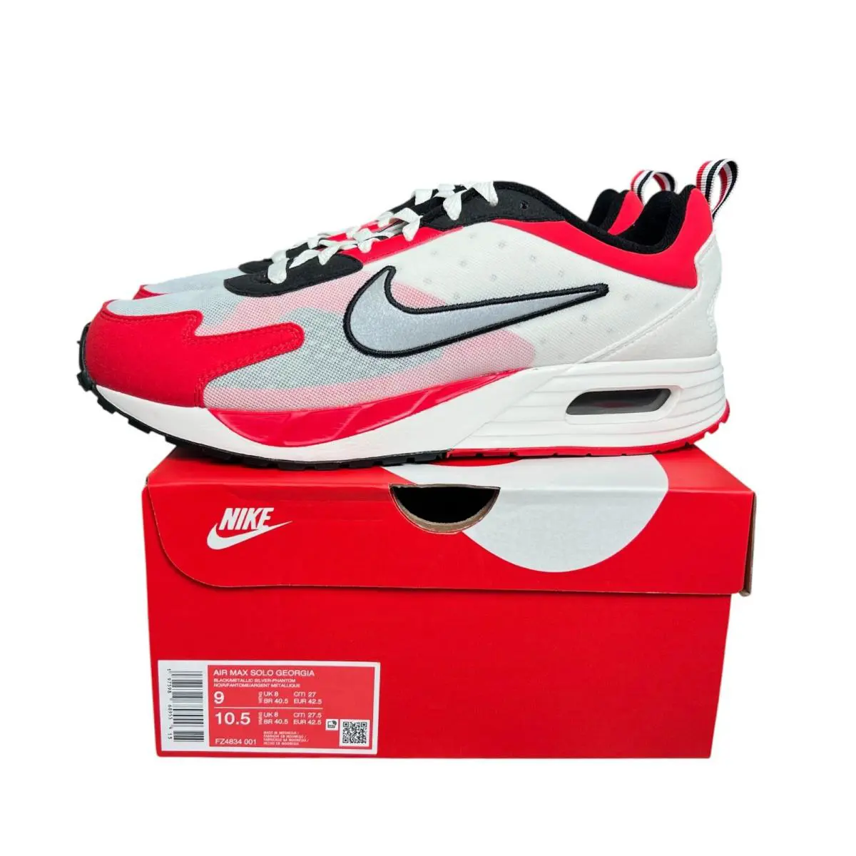 Nike shoes - Nike Air Max Solo - Air Max Solo - DJ3210-991 - White/Red 0