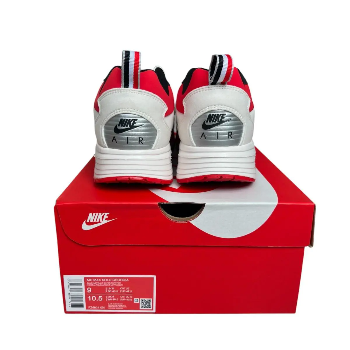Nike shoes - Nike Air Max Solo - Air Max Solo - DJ3210-991 - White/Red 2
