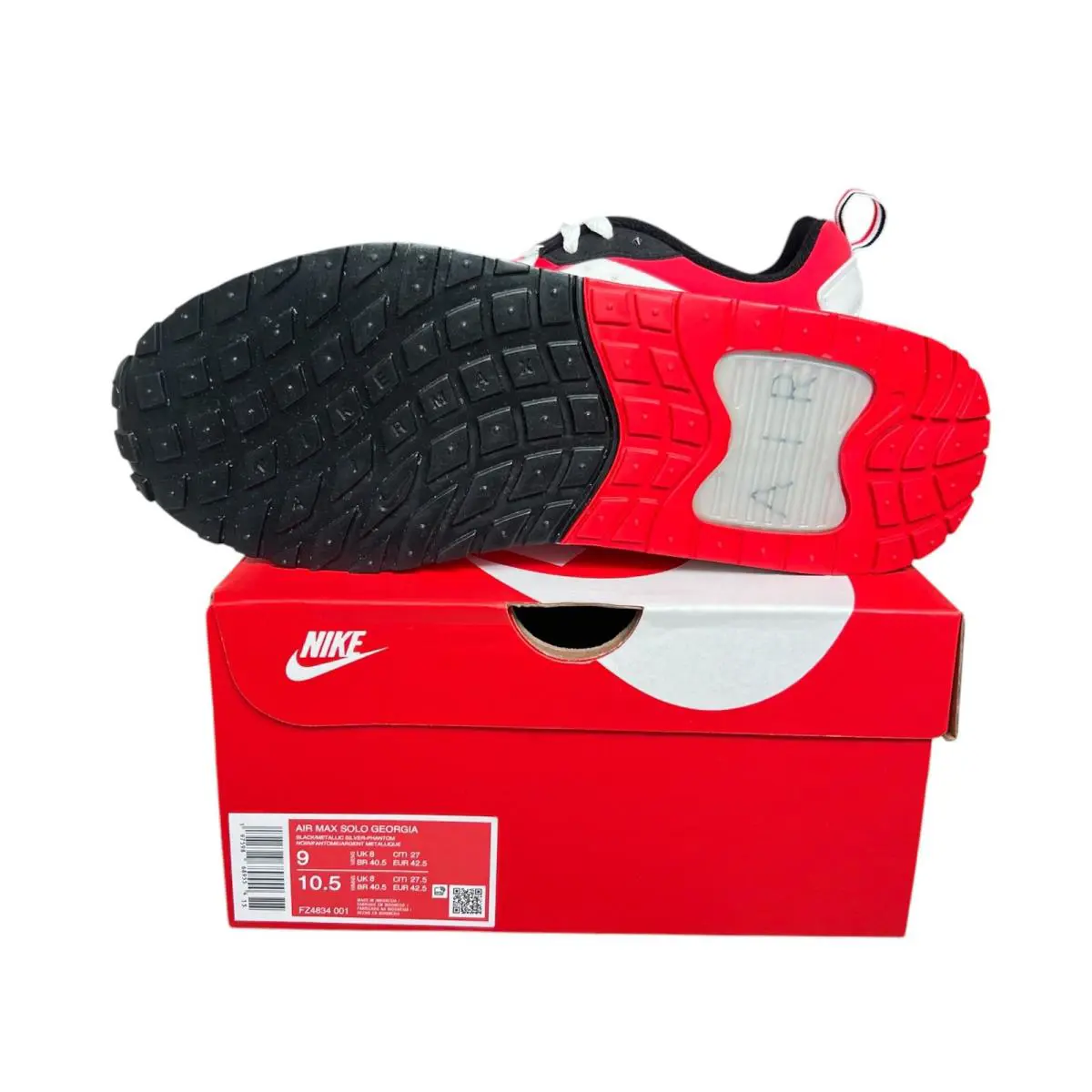 Nike shoes - Nike Air Max Solo - Air Max Solo - DJ3210-991 - White/Red 3