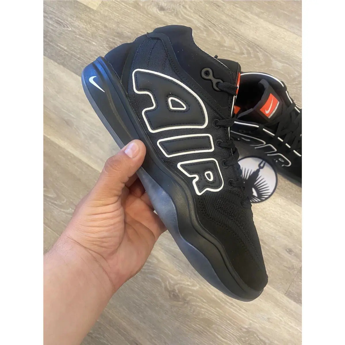 Nike shoes - Nike Air Zoom GT Hustle 2 - FZ4643-002 - Black, Main: Black (UPC: 197594534872) 8