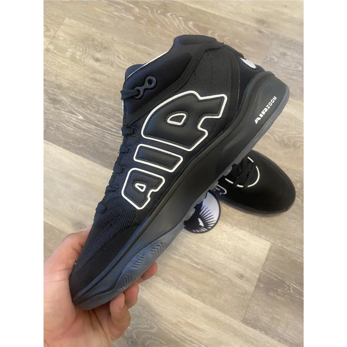 Nike shoes - Nike Air Zoom GT Hustle 2 - FZ4643-002 - Black, Main: Black (UPC: 197594534872) 3