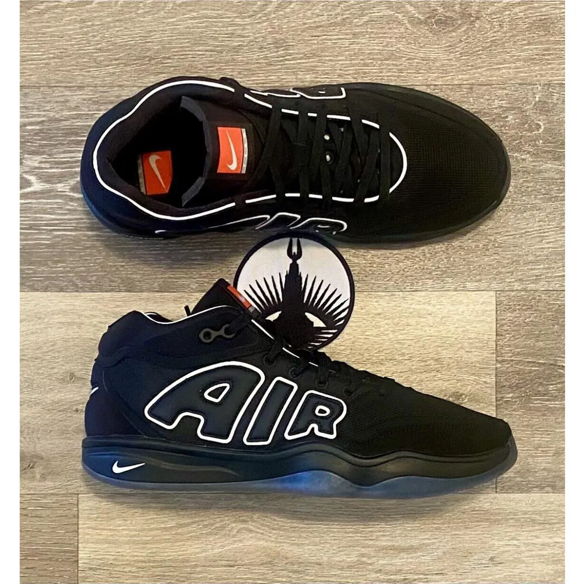 Nike shoes - Nike Air Zoom GT Hustle 2 - FZ4643-002 - Black, Main: Black (UPC: 197594534872) 5