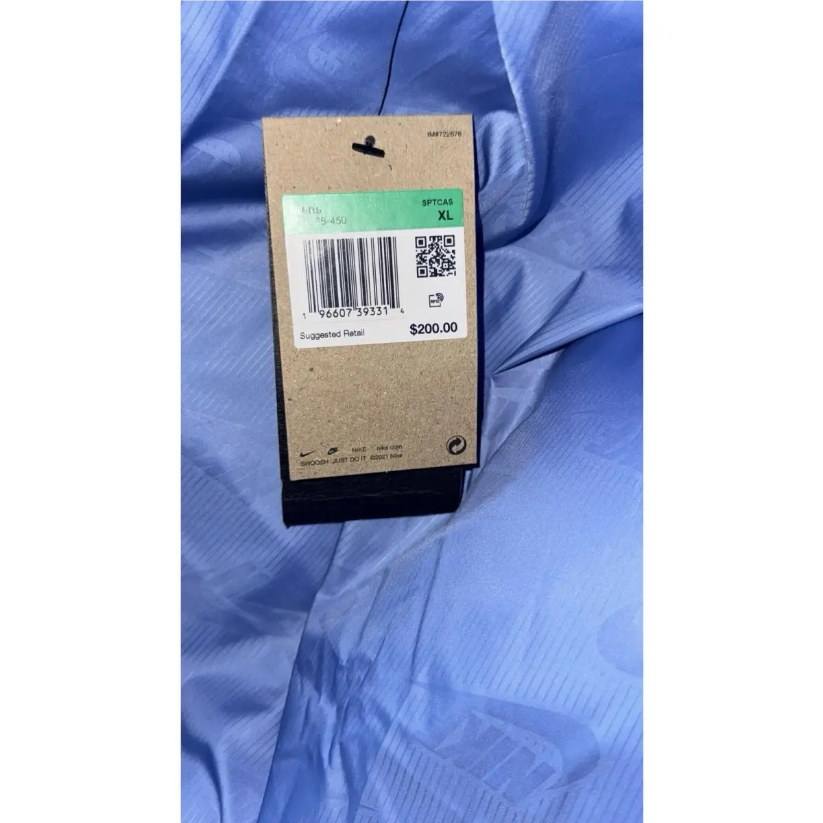 Nike clothing - Nike Sportswear Puffer Jacket - Sportswear Puffer Jacket - FB7368-410 - Blue (UPC: 0196607393314) 8