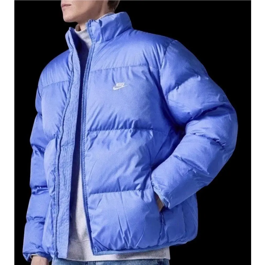 Nike clothing - Nike Sportswear Puffer Jacket - Sportswear Puffer Jacket - FB7368-410 - Blue (UPC: 0196607393314) 0