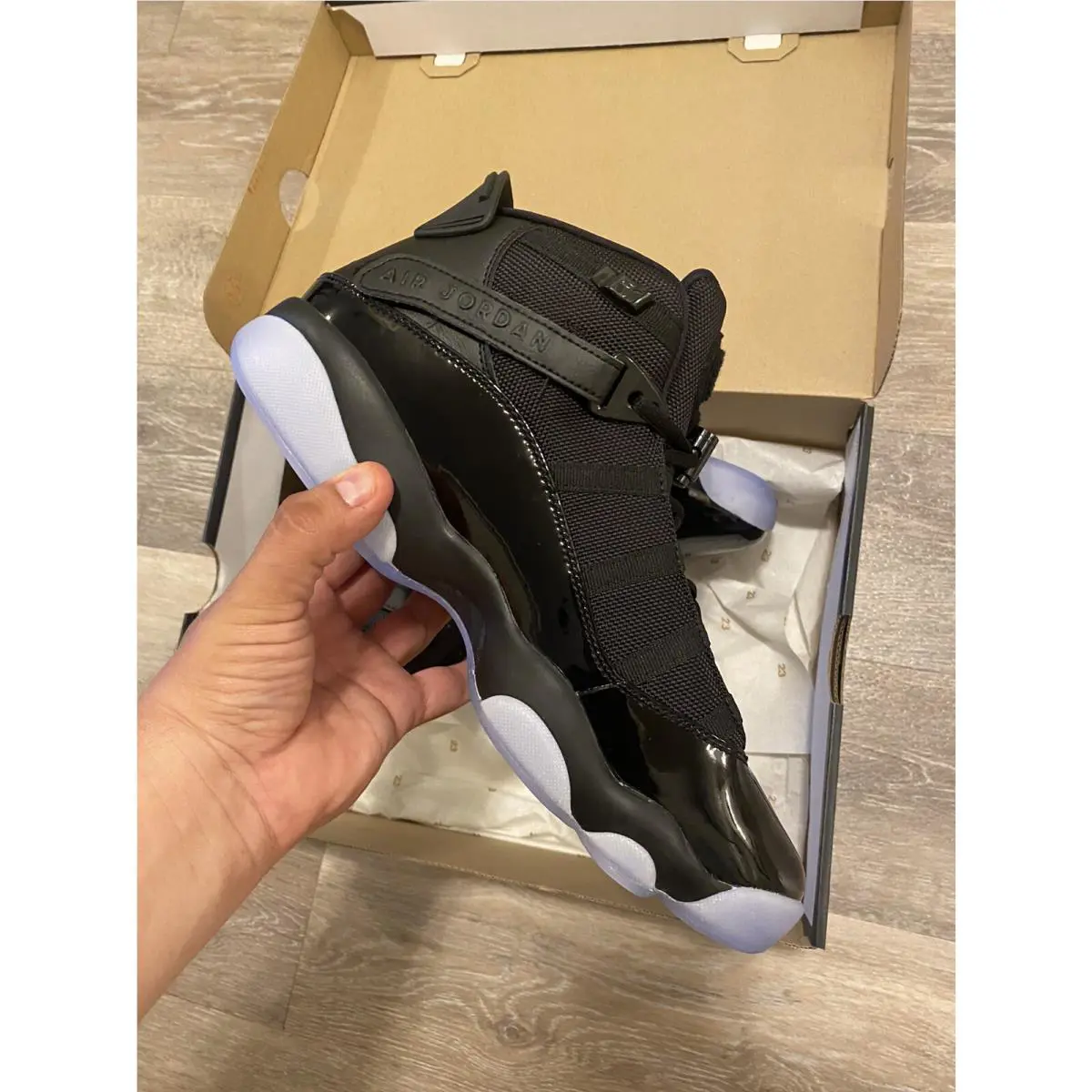 Nike shoes - Jordan 6 Rings - Rings - 322992-011 - Black (UPC: 0192498015830) 8