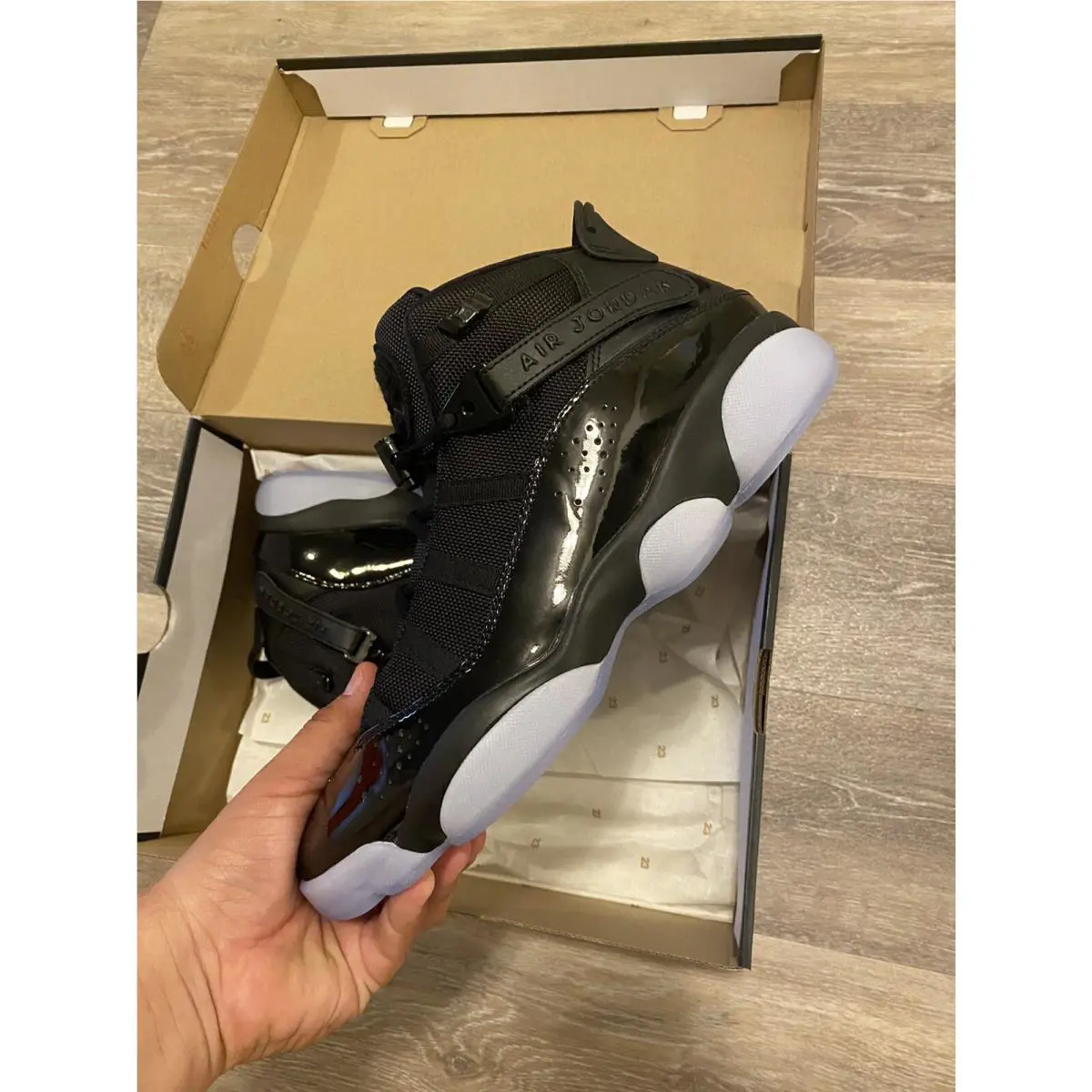 Nike shoes - Jordan 6 Rings - Rings - 322992-011 - Black (UPC: 0192498015830) 3