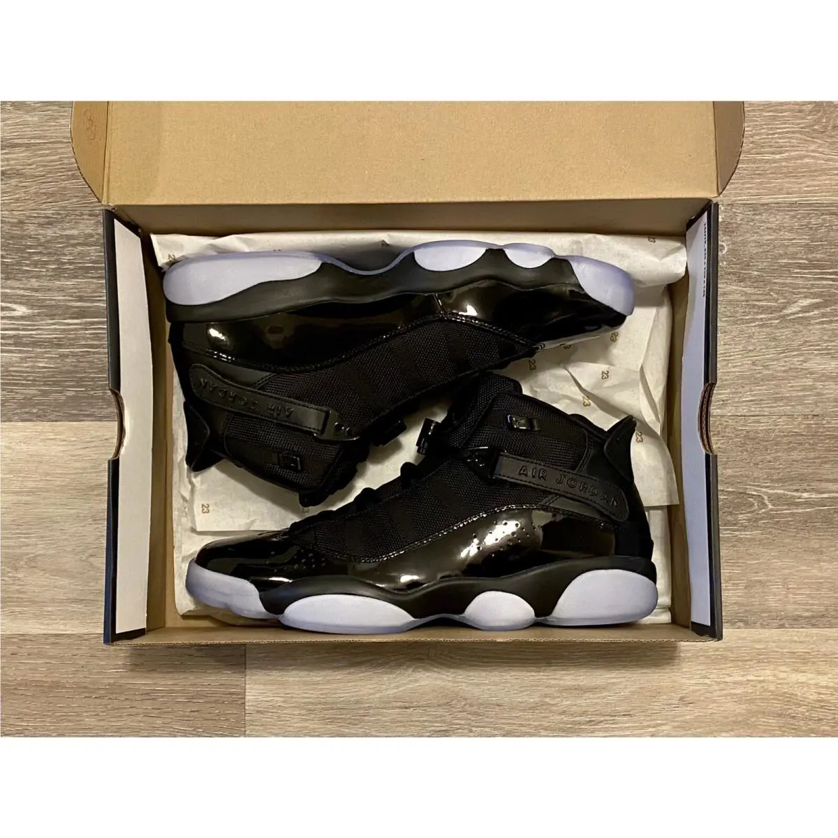 Nike shoes - Jordan 6 Rings - Rings - 322992-011 - Black (UPC: 0192498015830) 4
