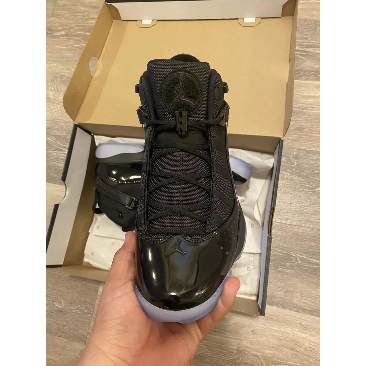 Nike shoes - Jordan 6 Rings - Rings - 322992-011 - Black (UPC: 0192498015830) 5