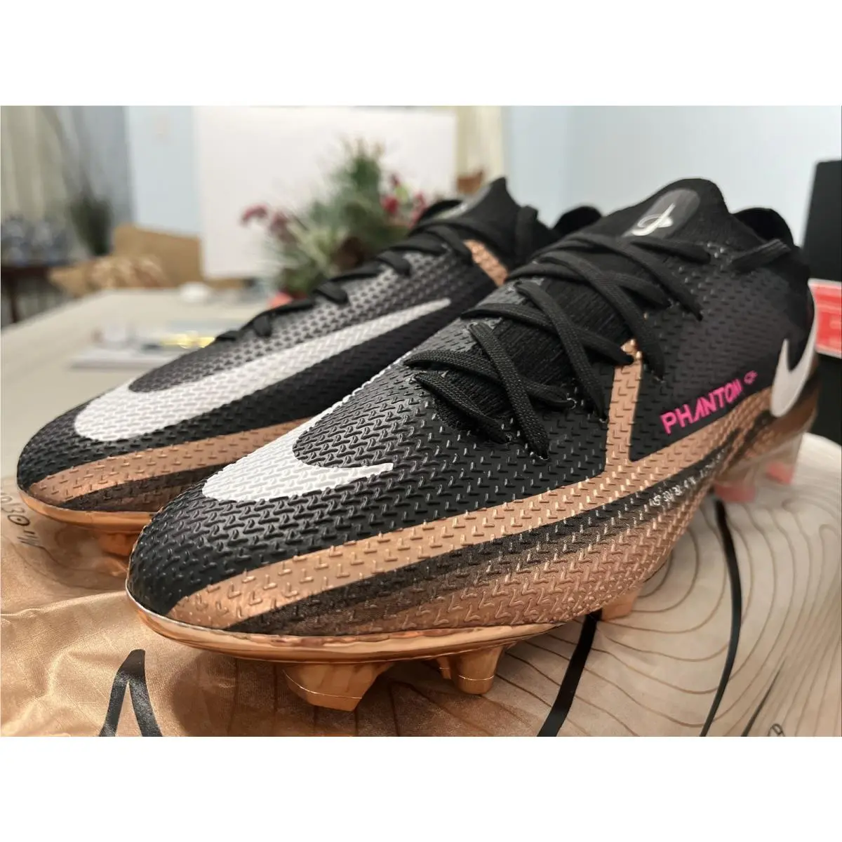 Nike shoes - Nike Phantom GT2 Elite FG - DR5954 810 - Metallic Copper 3