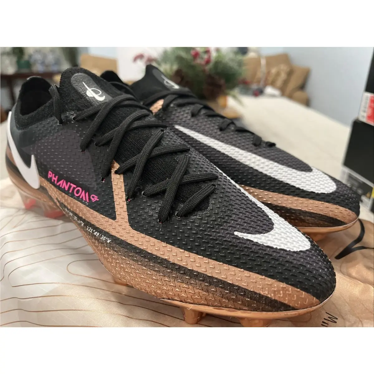 Nike shoes - Nike Phantom GT2 Elite FG - DR5954 810 - Metallic Copper 5