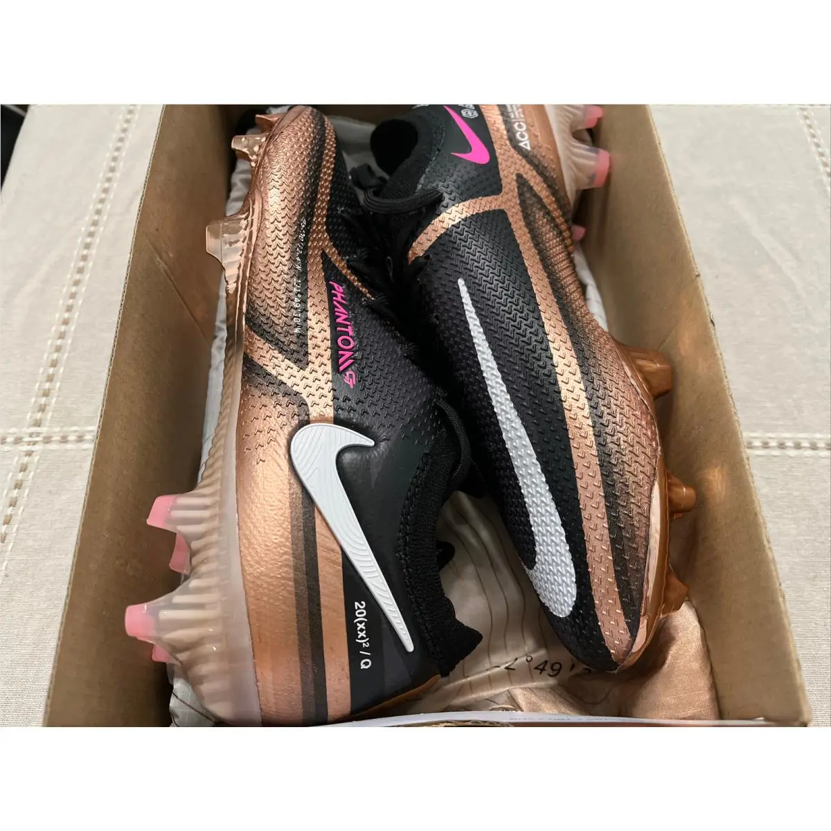 Nike shoes - Nike Phantom GT2 Elite FG - DR5954 810 - Metallic Copper 12