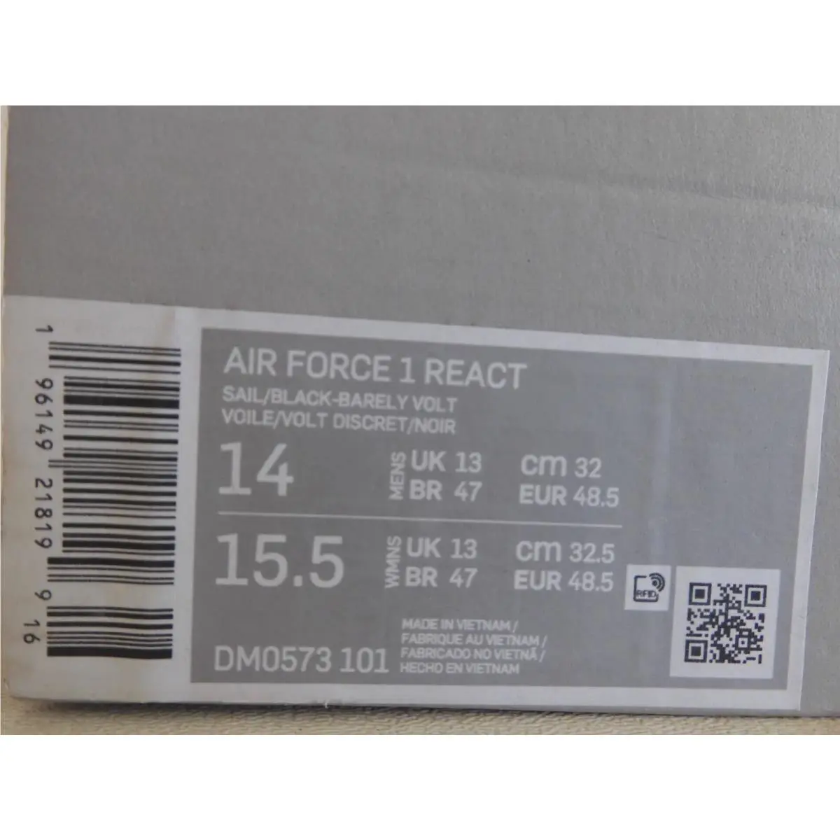 Nike shoes - Nike Air Force 1 - Air Force - DM0573-101 - Brown (UPC: 196149218199) 3