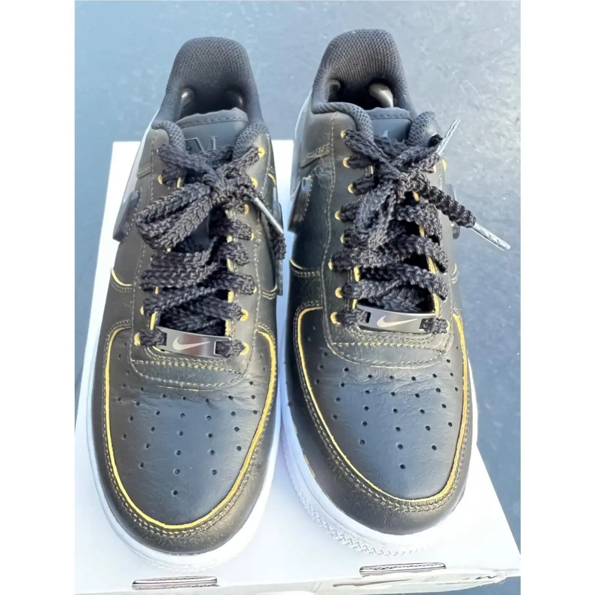 Nike shoes - Nike Air Force 1 - Air Force - DQ8919-991 - Black, Multicolor 5