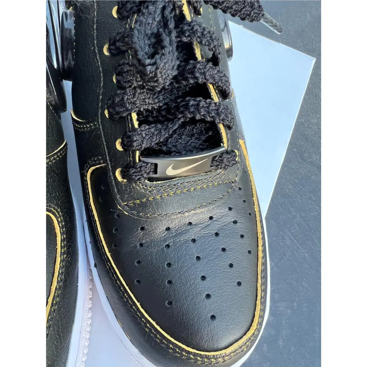 Nike shoes - Nike Air Force 1 - Air Force - DQ8919-991 - Black, Multicolor 8
