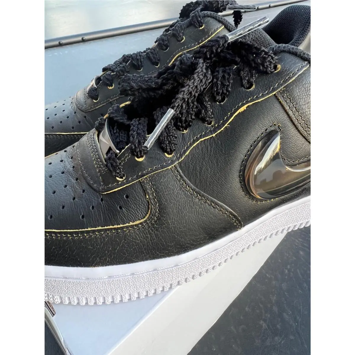 Nike shoes - Nike Air Force 1 - Air Force - DQ8919-991 - Black, Multicolor 2