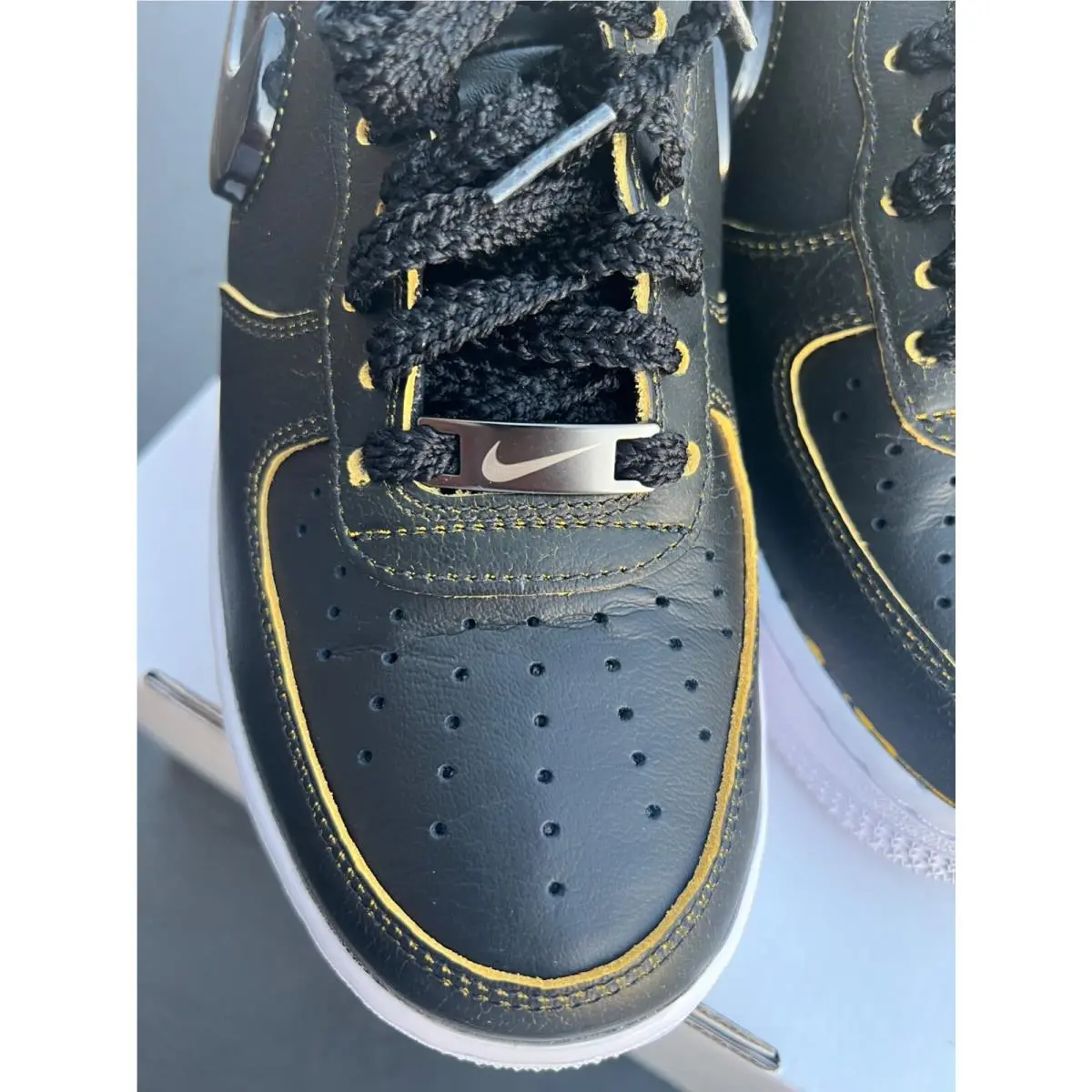 Nike shoes - Nike Air Force 1 - Air Force - DQ8919-991 - Black, Multicolor 7