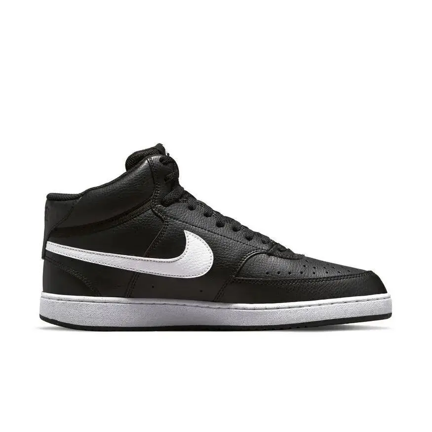 Nike Court Vision Mid CD5466 001 Black-white Men`s Size 11