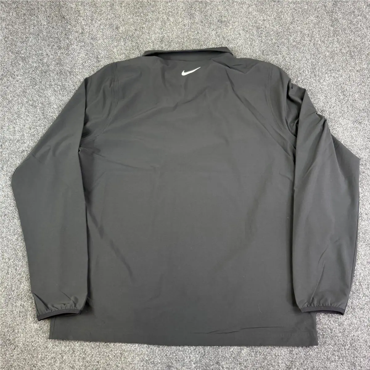 Nike clothing - Nike Tour Men`s Repel Full-Zip Golf Jacket - FQ0461-010 - Black / White 6