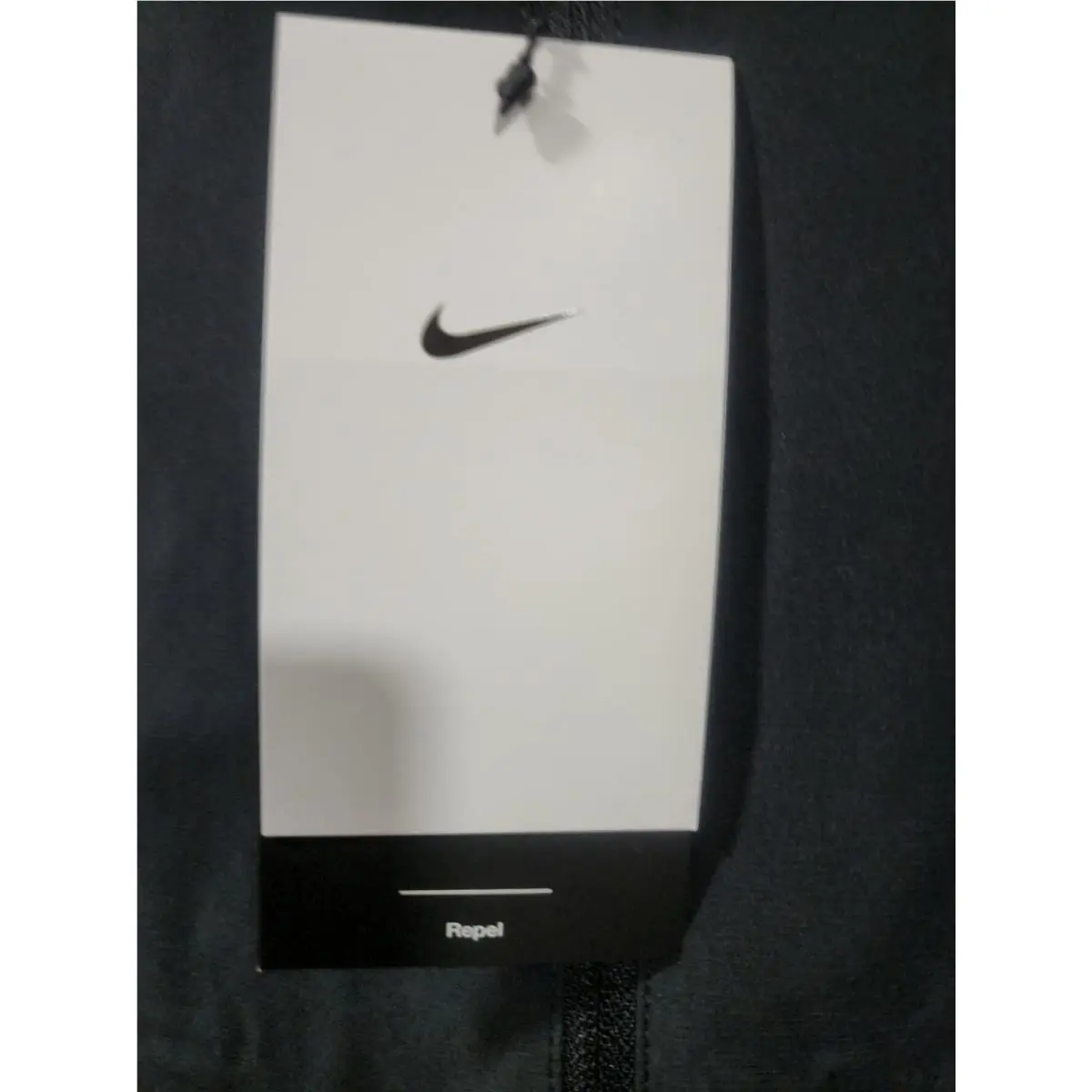 Nike clothing - Nike Tour Men`s Repel Full-Zip Golf Jacket - FQ0461-010 - Black / White 0