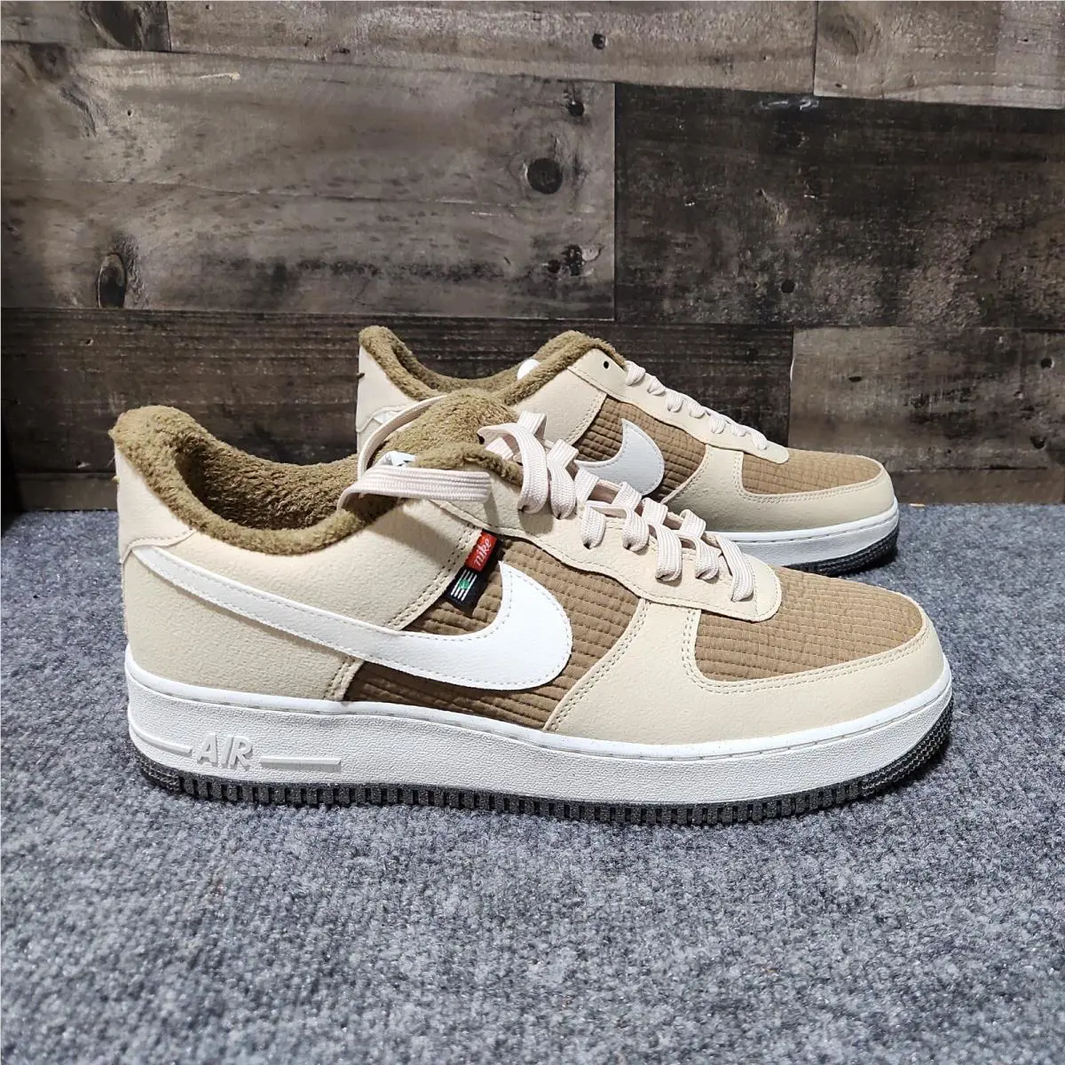 Nike shoes - Nike Air Force 1 - Air Force - DC8871-200 - Rattan/Sail/Brown Kelp/Sail 5