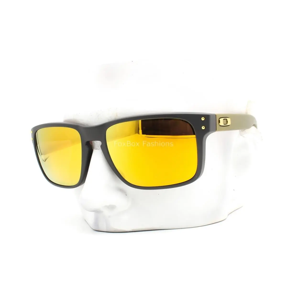 Holbrook Sunglasses OO9102-W455 Matte Carbon 24K Prizm Polarized W/pouch by Oakley