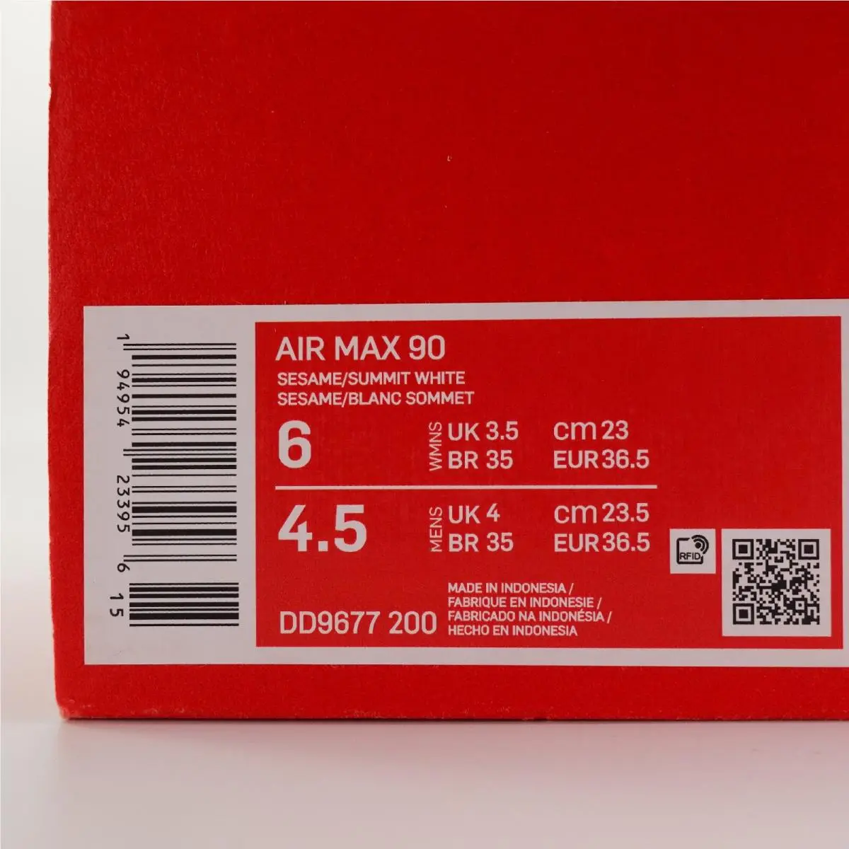 Nike shoes - Nike Air Max 90 - Air Max - dd9677 200 - White (UPC: 194954233956) 10
