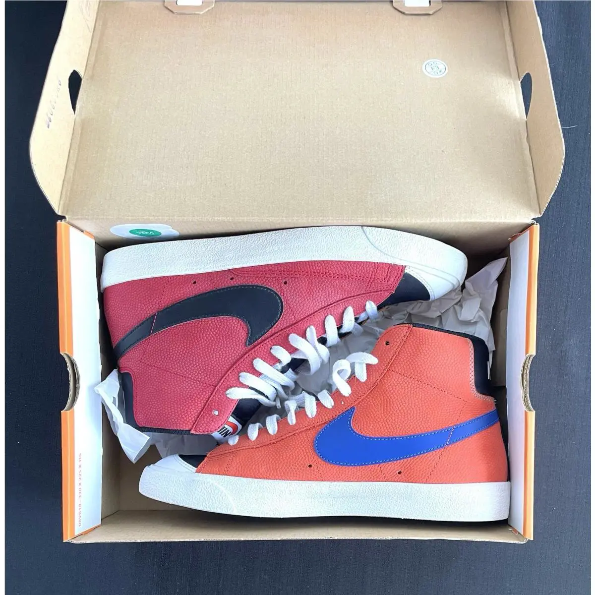Nike shoes - Nike Blazer 77 - Blazer - DN1718-300 - WASHED TEAL/WHITE/UNIVERSITY GOLD/GYM RED, Manufacturer: WASHED TEAL/WHITE/UNIVERSITY GOLD/GYM RED 10