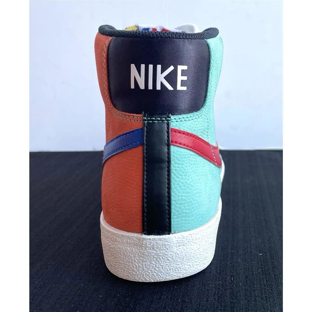 Nike shoes - Nike Blazer 77 - Blazer - DN1718-300 - WASHED TEAL/WHITE/UNIVERSITY GOLD/GYM RED, Manufacturer: WASHED TEAL/WHITE/UNIVERSITY GOLD/GYM RED 4