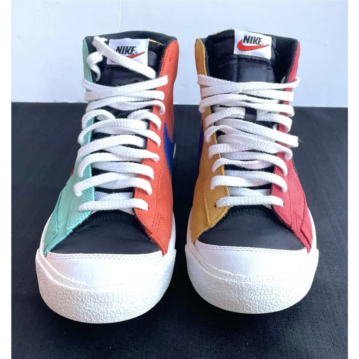 Nike shoes - Nike Blazer 77 - Blazer - DN1718-300 - WASHED TEAL/WHITE/UNIVERSITY GOLD/GYM RED, Manufacturer: WASHED TEAL/WHITE/UNIVERSITY GOLD/GYM RED 6