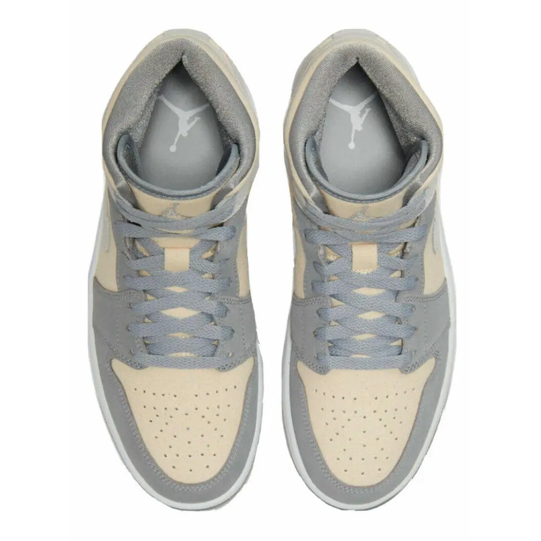 Nike shoes - Air Jordan 1 Mid - Air Mid - DN4281-100 - COCONUT MILK/COCONUT MILK 1