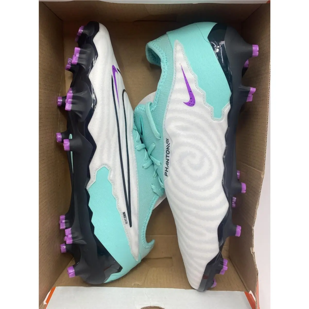 Nike shoes - Nike Phantom GX - Phantom - DD9463 300 - Hyper Tur/Black-Fuchsia Dream (UPC: 196969016135) 5