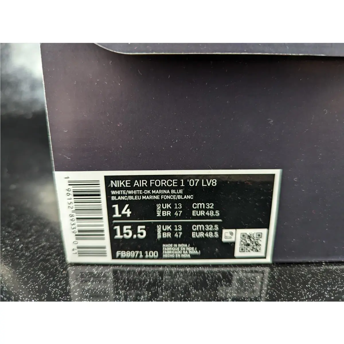 Nike shoes - Nike Air Force 1 - Air Force - FB8971-100 - White 7