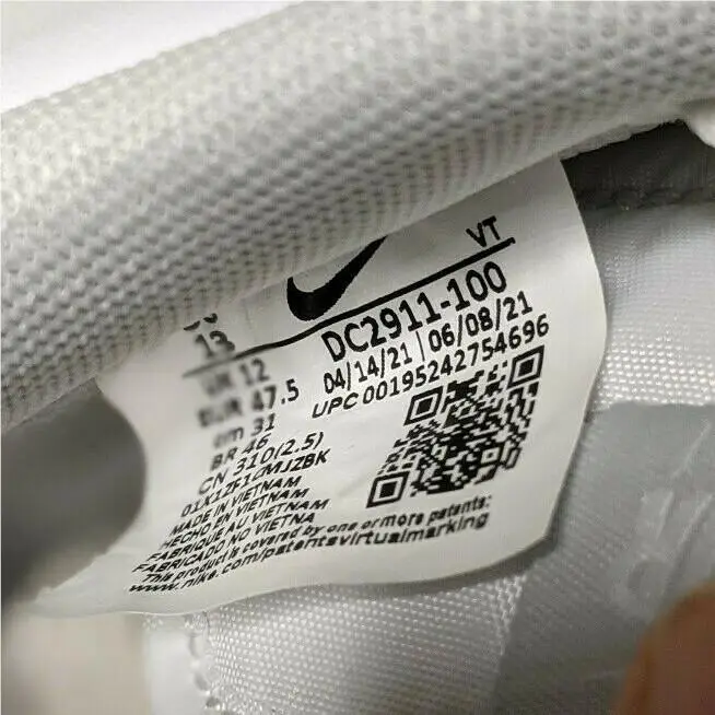 Nike shoes - Nike Air Force 1 - Air Force - DC2911-100 - White 8