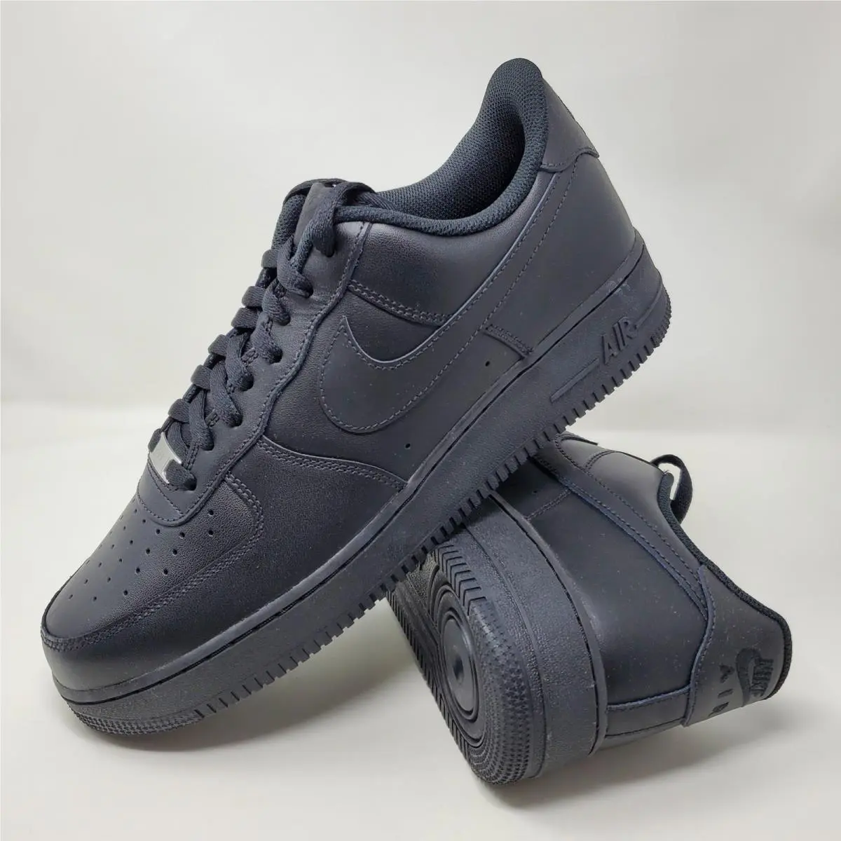 Nike Air Force 1 Mid `07 Triple Black CW2289-001 Men`s Size 13