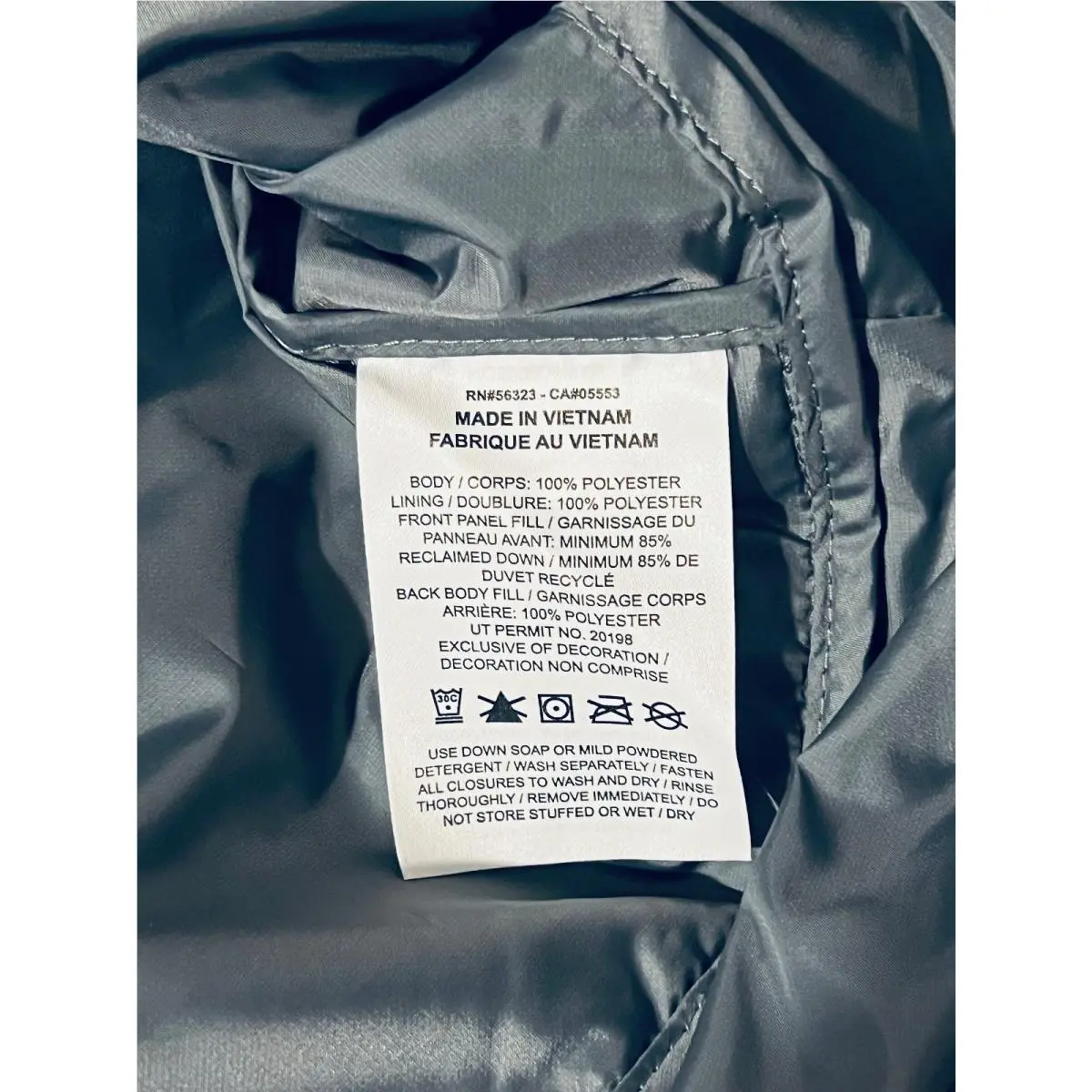 Nike clothing - Nike Therma-Fit ADV Repel AeroLoft Vest - FB7542 084 - Smoke Grey (UPC: 196609767892) 7