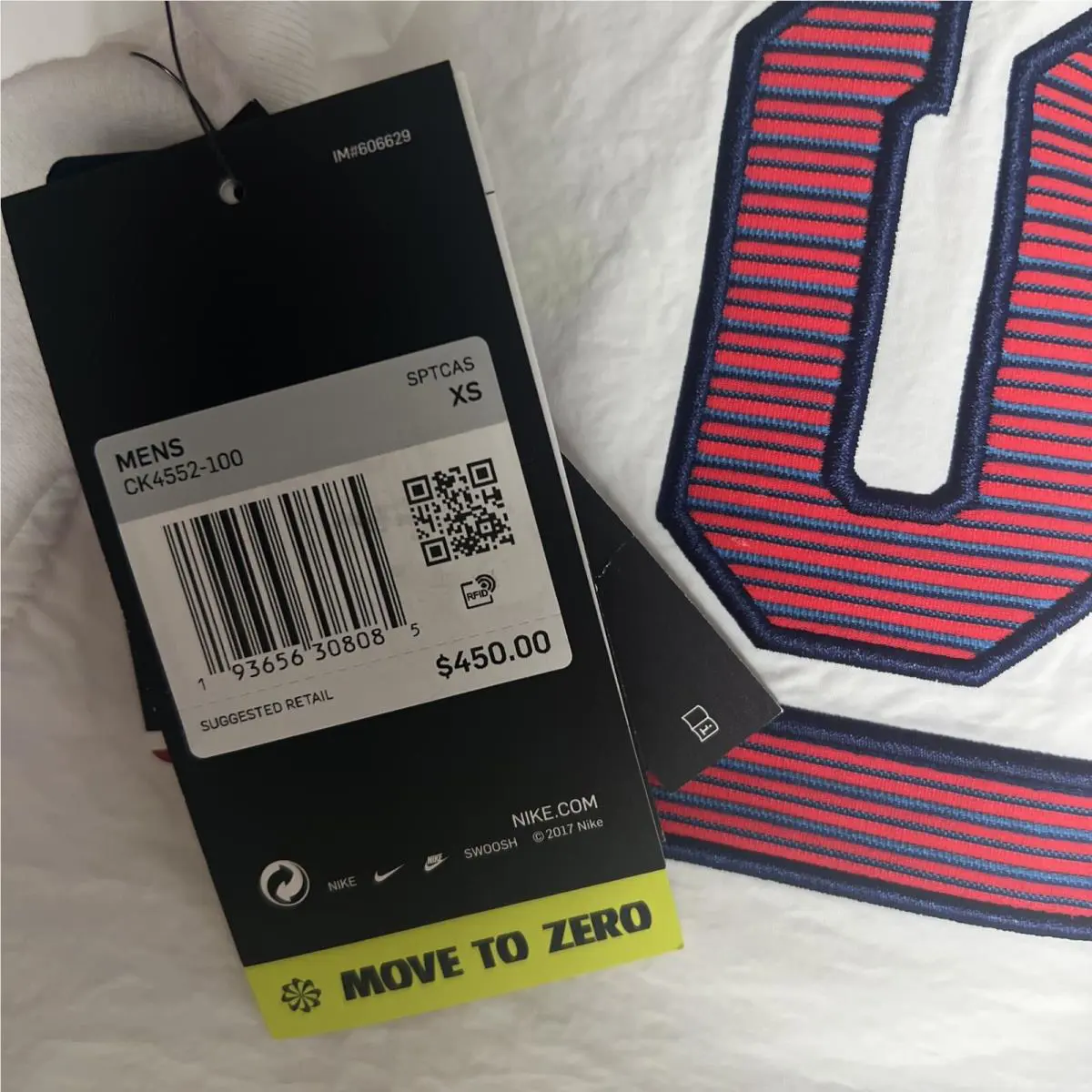 Nike clothing - CK4552-100 - CK4552-100 - White (UPC: 0193656308153) 0