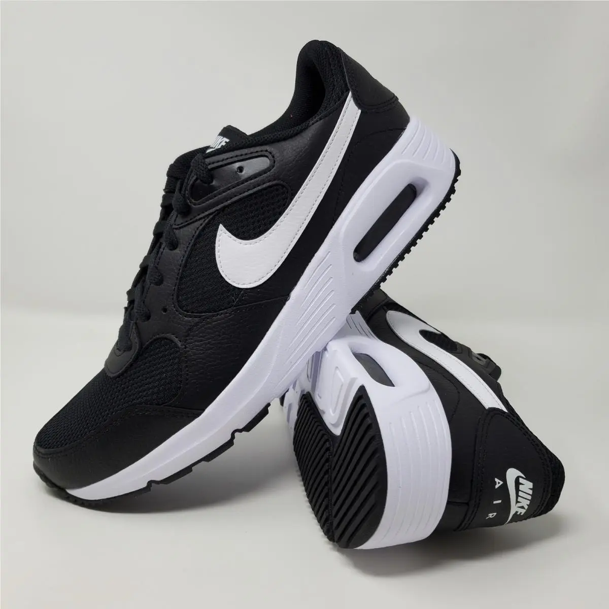 Nike Air Max SC Black White Sneakers CW4555-002 Men`s Size 11
