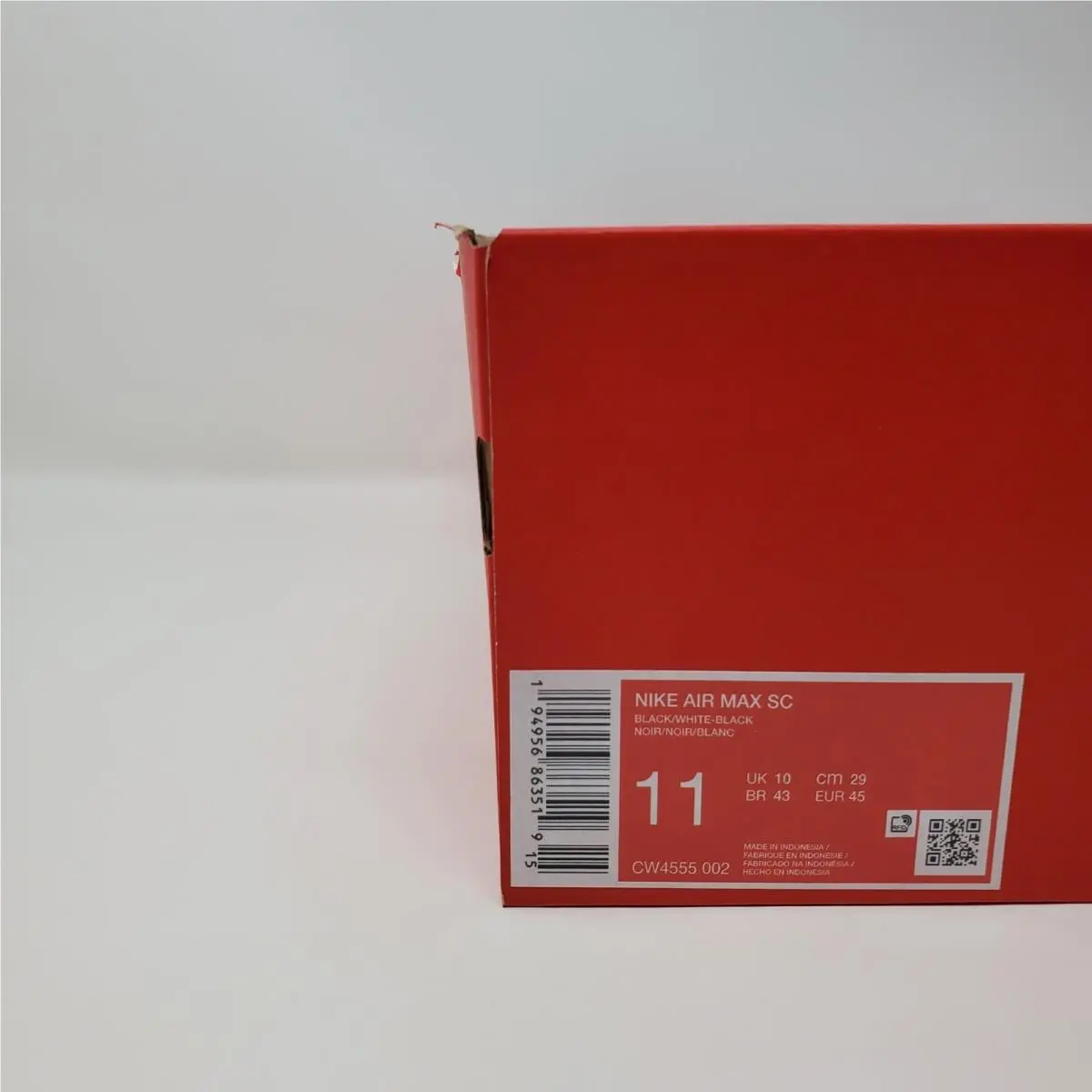 Nike shoes - Nike Air Max SC - Air Max - CW4555-002 - Black 8