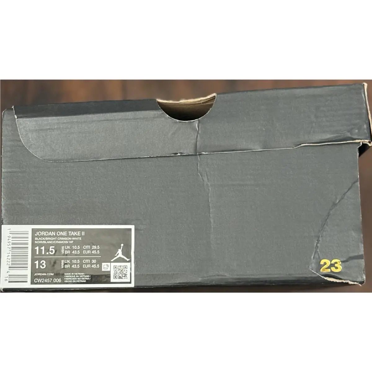 Nike shoes - Jordan One Take 2 - One Take - CW2457-006 - Black 5