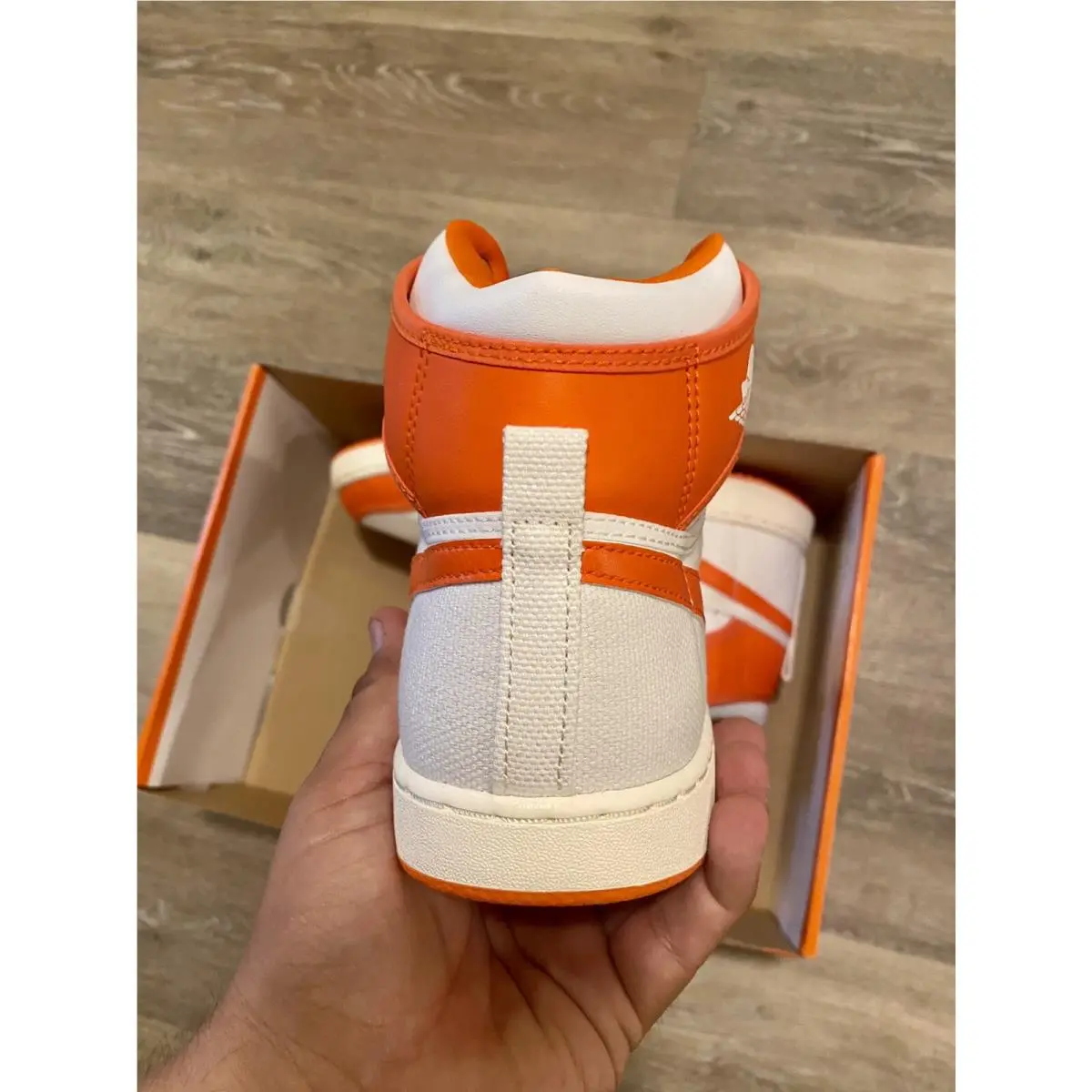 Nike shoes - Air Jordan 1 - Air - DO5047-801 - Rush Orange-Sail-White (UPC: 195869198811) 0