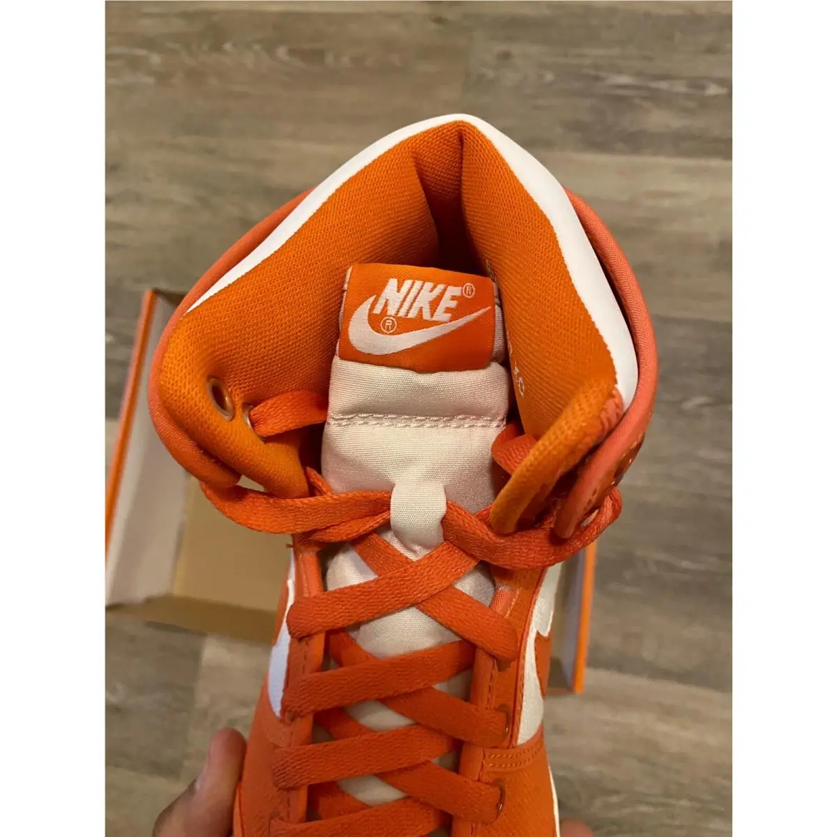 Nike shoes - Air Jordan 1 - Air - DO5047-801 - Rush Orange-Sail-White (UPC: 195869198811) 6