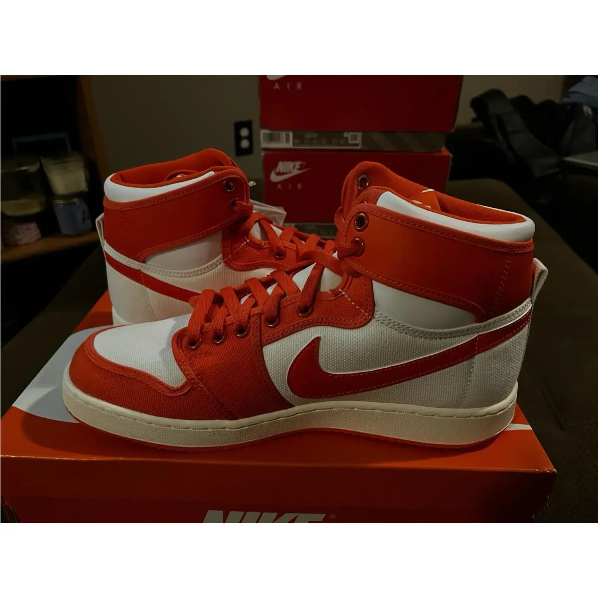 Nike shoes - DO5047 801 - DO5047 801 - Rush Orange/White-Sail 9