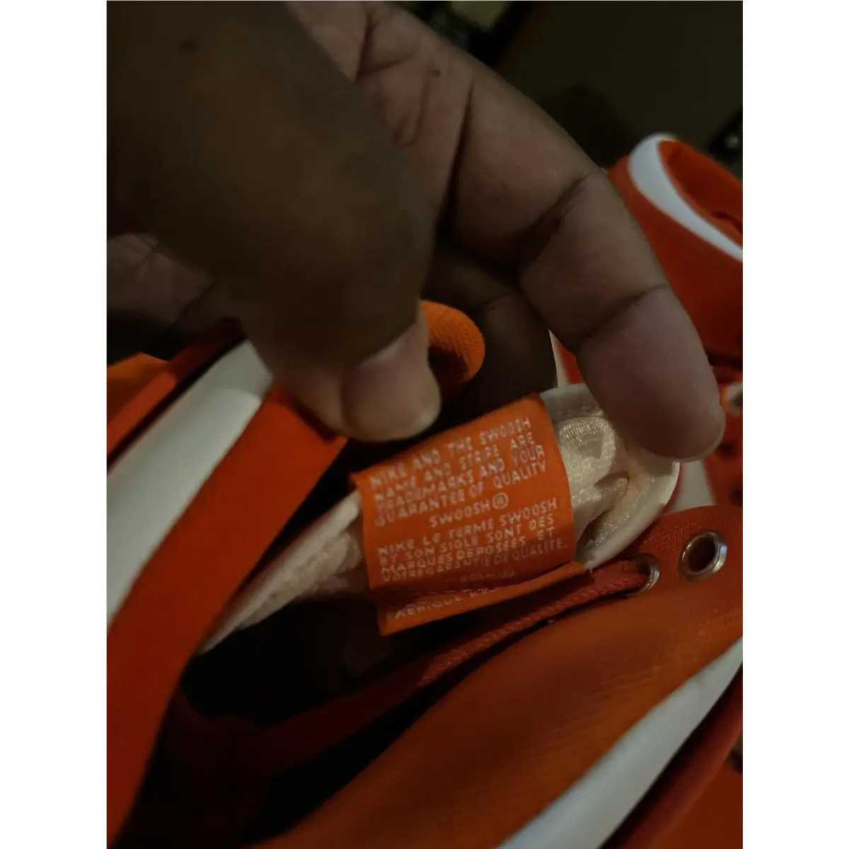 Nike shoes - DO5047 801 - DO5047 801 - Rush Orange/White-Sail 12