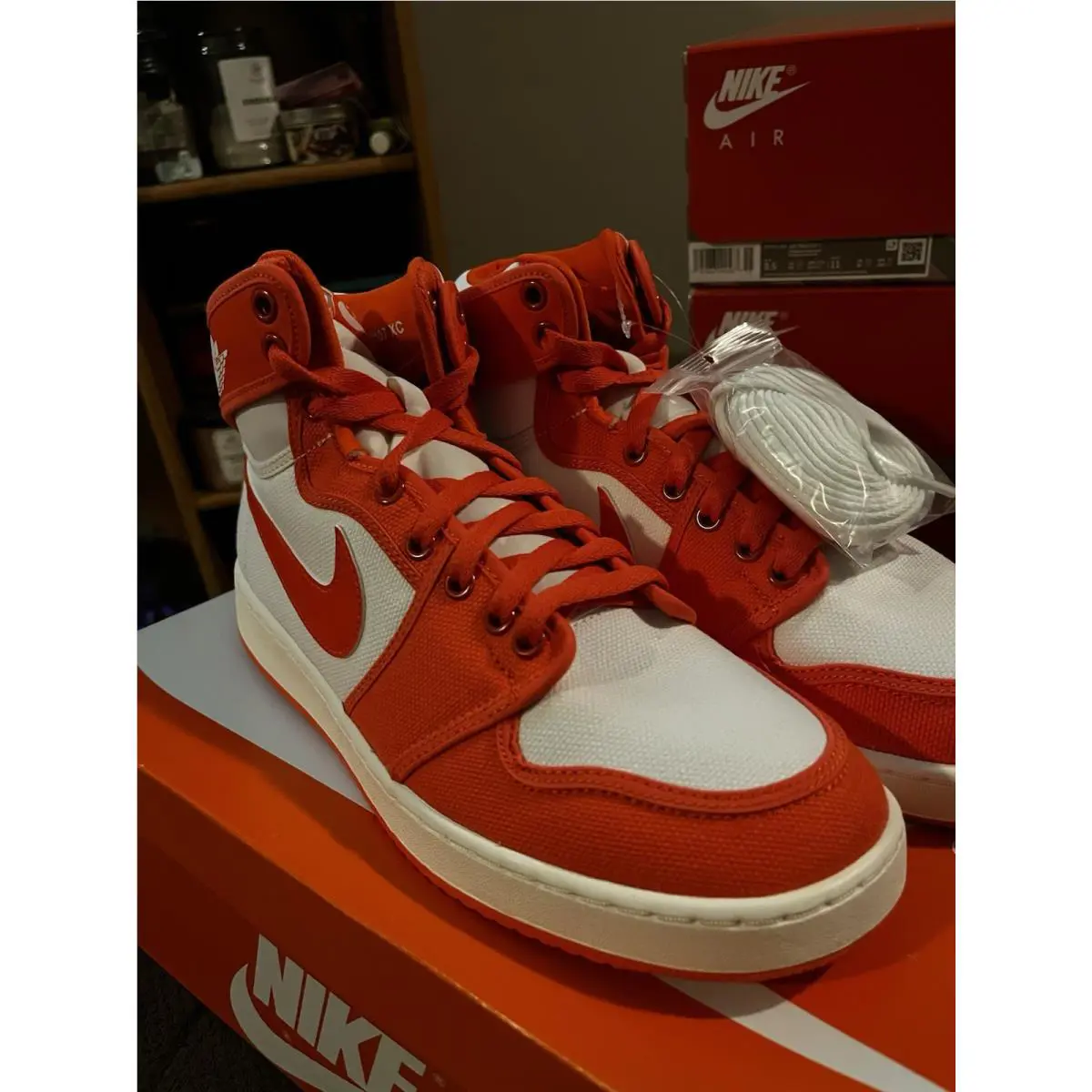 Nike shoes - DO5047 801 - DO5047 801 - Rush Orange/White-Sail 14