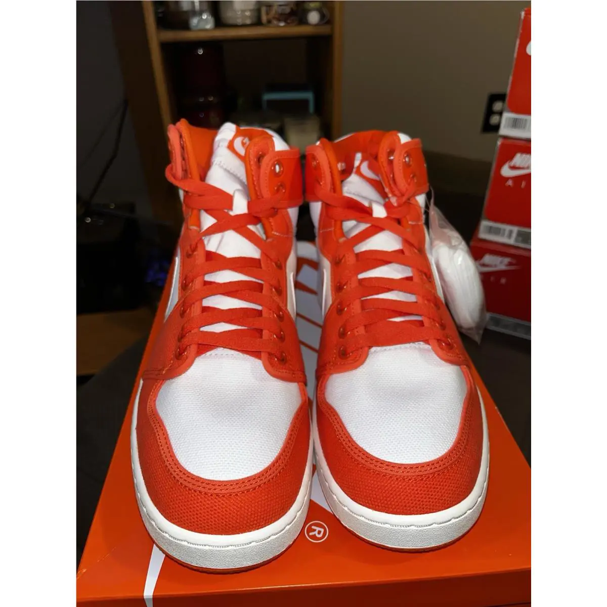 Nike shoes - DO5047 801 - DO5047 801 - Rush Orange/White-Sail 15