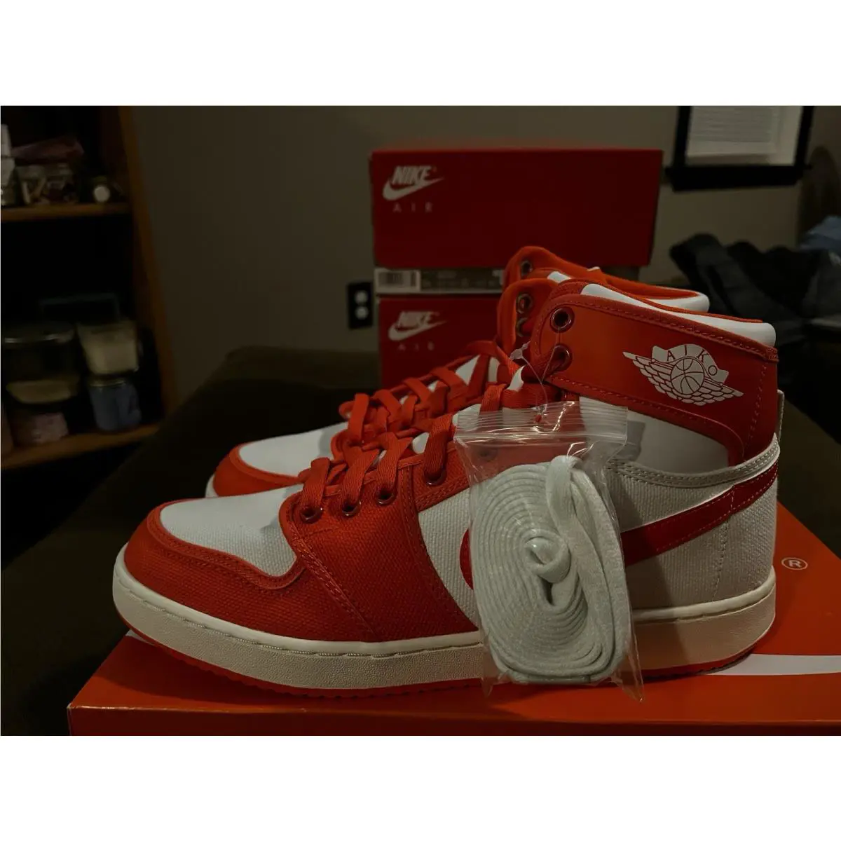 Nike shoes - DO5047 801 - DO5047 801 - Rush Orange/White-Sail 7