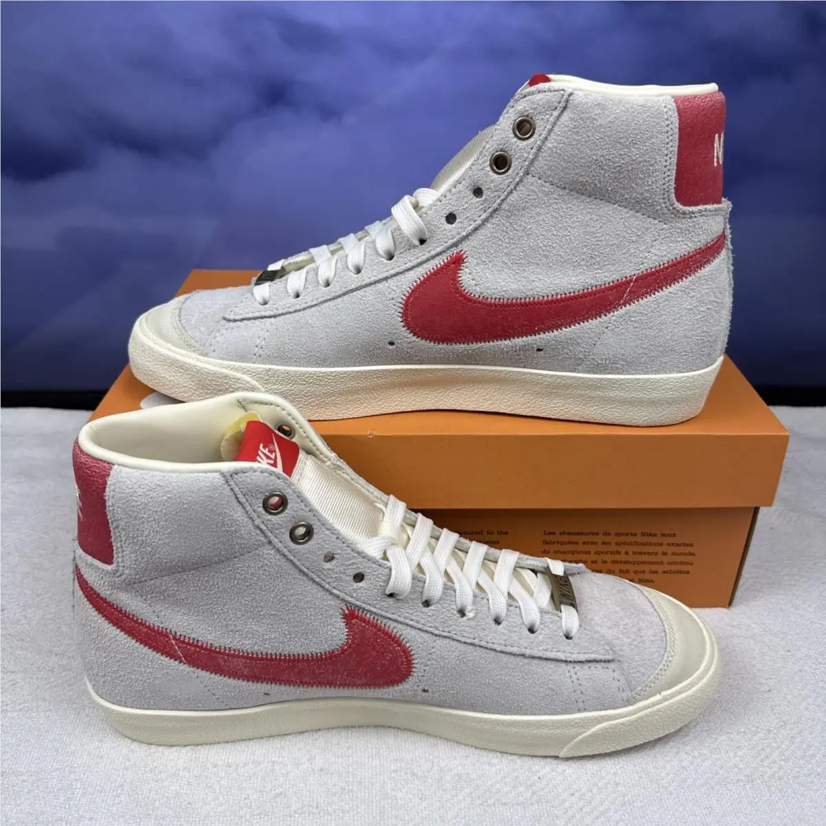 Nike shoes - Nike Blazer 77 - Blazer - DO7225-100 - Gray (UPC: 0195244846108) 0