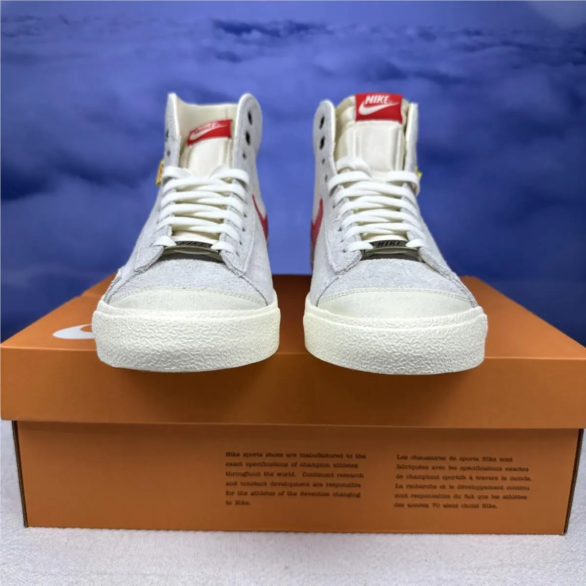 Nike shoes - Nike Blazer 77 - Blazer - DO7225-100 - Gray (UPC: 0195244846108) 1