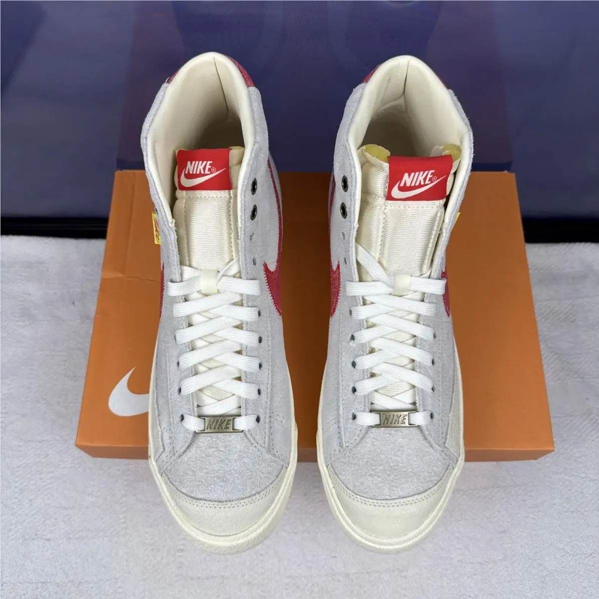 Nike shoes - Nike Blazer 77 - Blazer - DO7225-100 - Gray (UPC: 0195244846108) 2